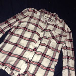 Flannel long sleeve shirt